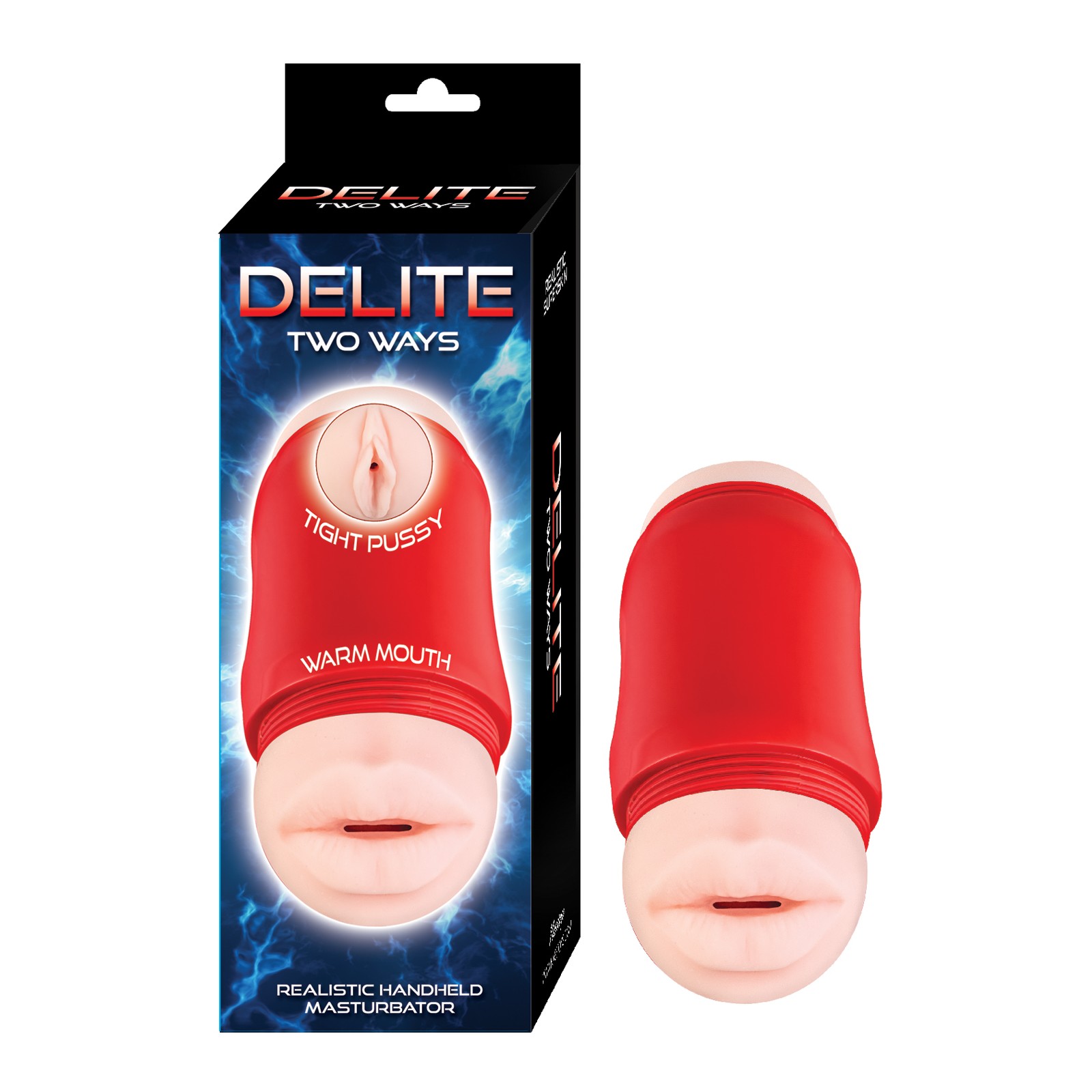 Delite Two Ways Masturbator for Ultimate Pleasure Delite Two Ways Masturbator for Ultimate Pleasure