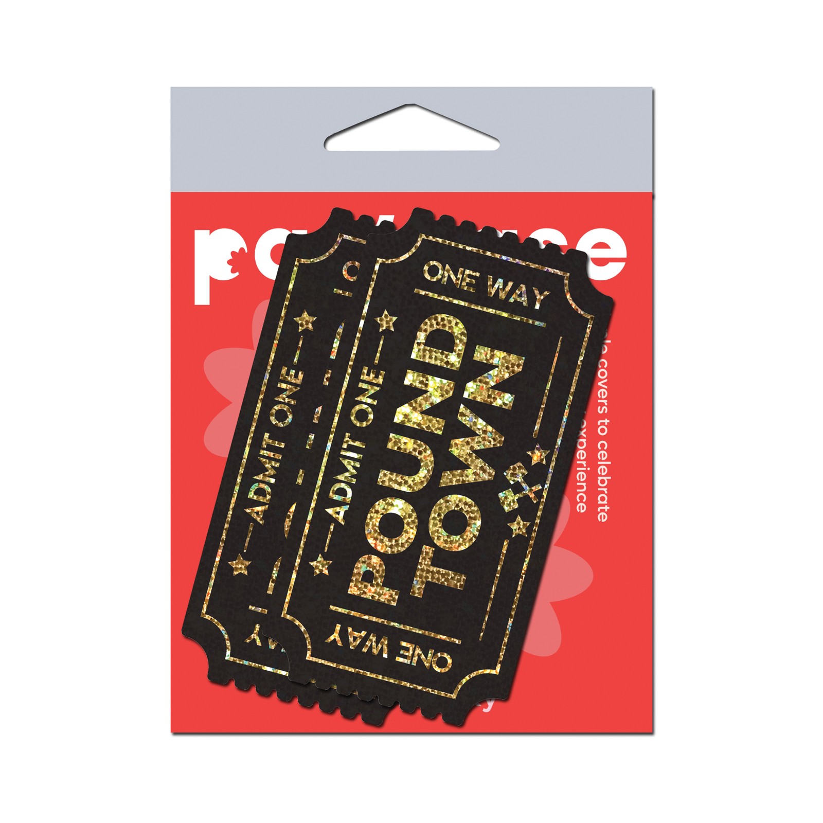 Pasties Premium Pound Town Glitter Negro Talla Única Pasties Premium Pound Town Glitter Negro Talla Única