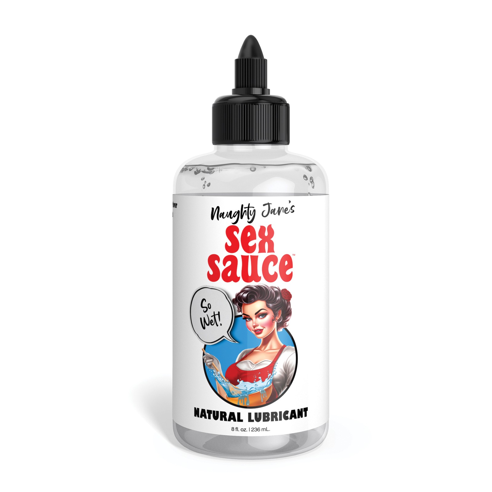 Naughty Jane's Sex Sauce Natural Lubricant 8 oz Naughty Jane's Sex Sauce Natural Lubricant 8 oz