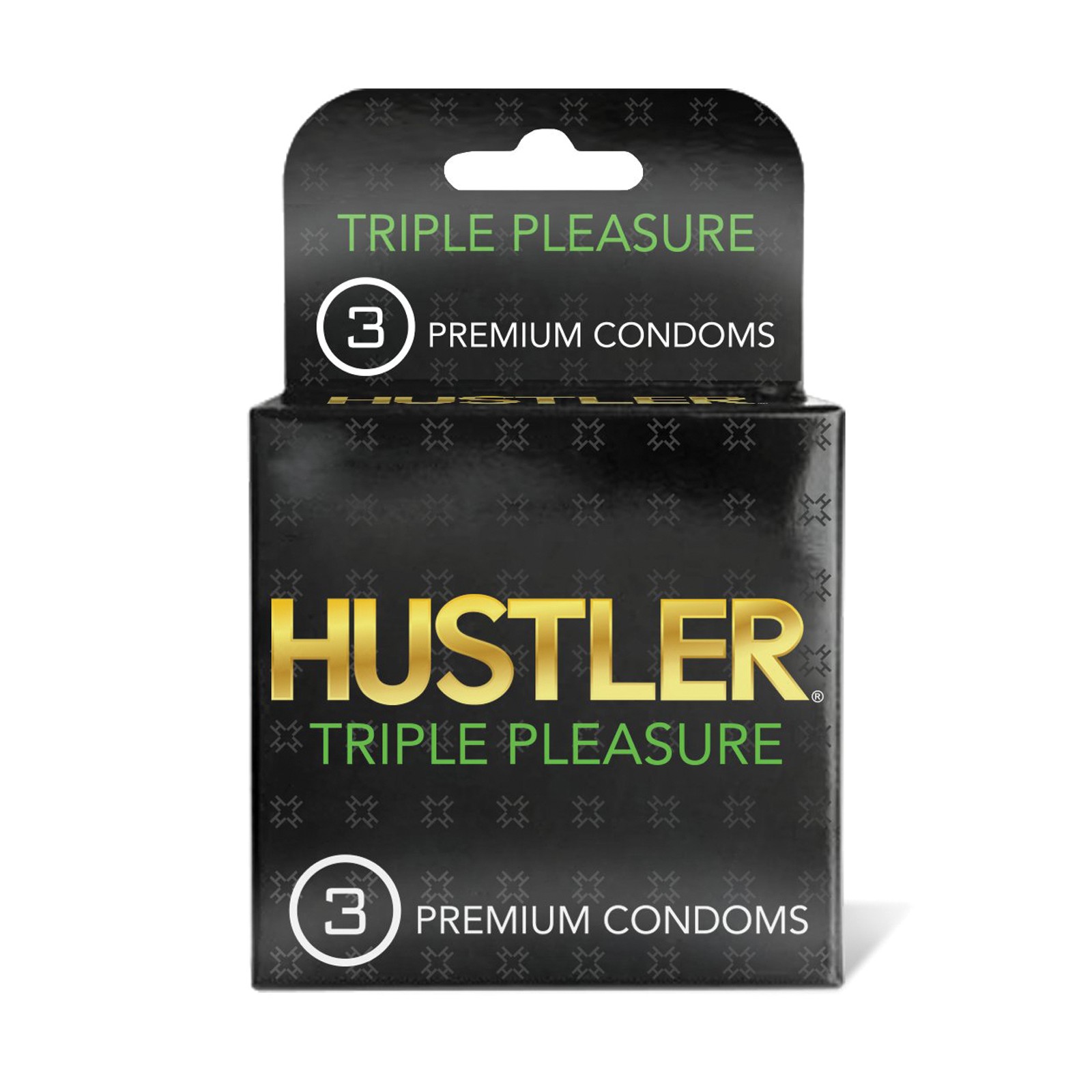 Condones Premium Hustler Triple Placer Pack de 3 Condones Premium Hustler Triple Placer Pack de 3