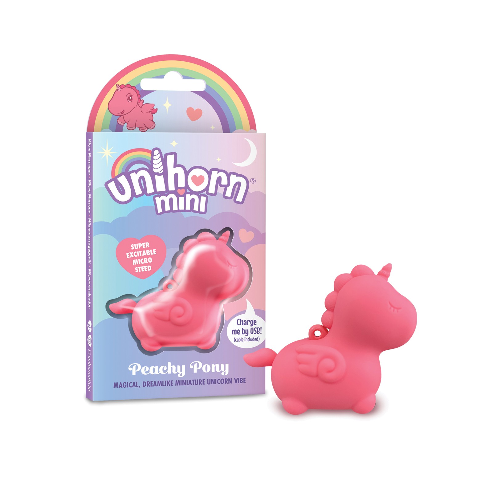 Unihorn Mini Peachy Pony Toy Unihorn Mini Peachy Pony Toy