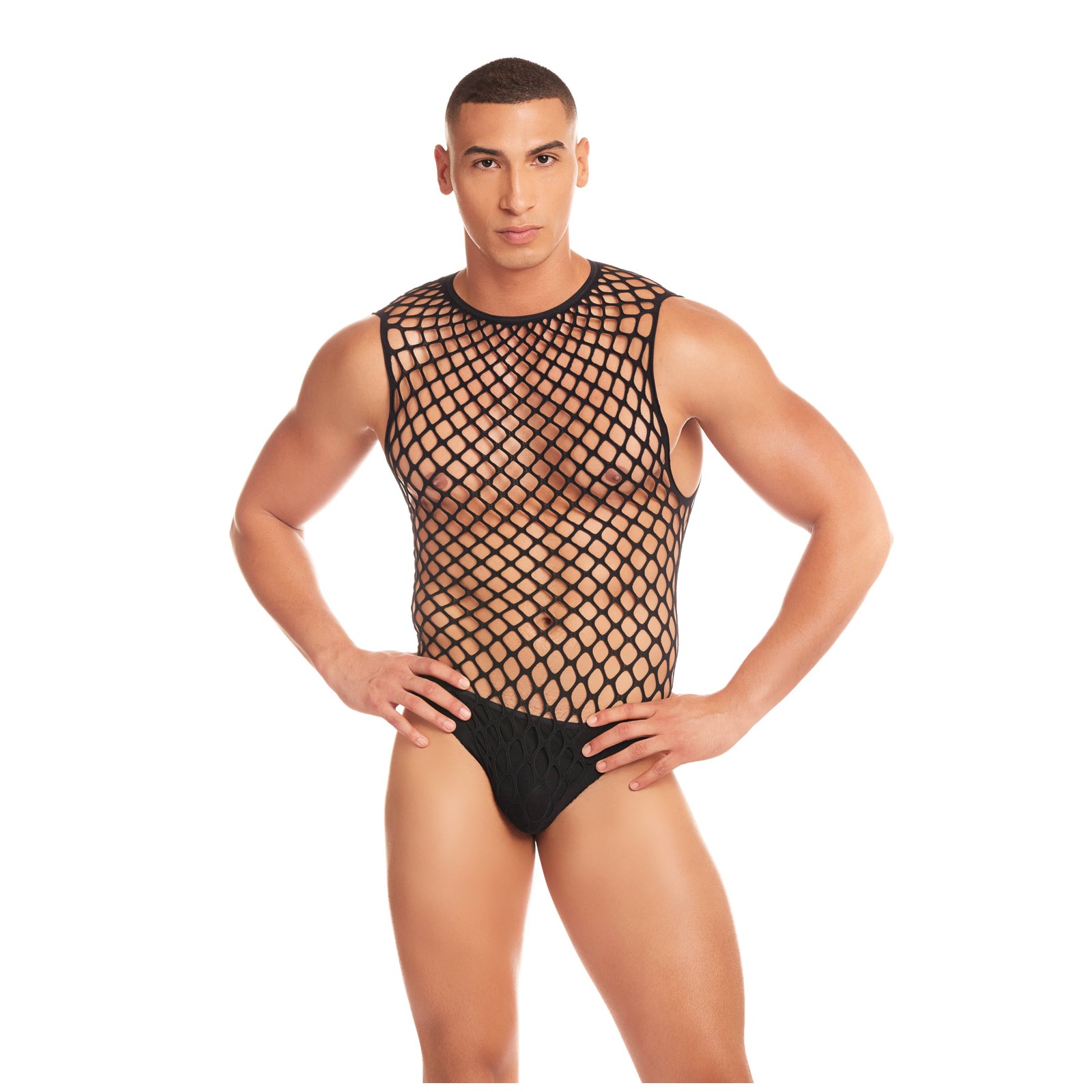 Conjunto de Malla Grande Rainbow Party - Negro Conjunto de Malla Grande Rainbow Party - Negro