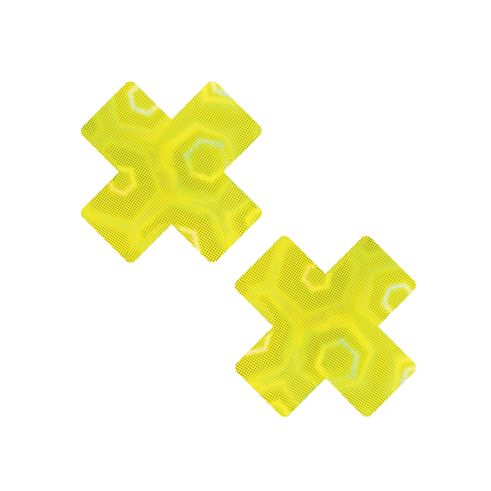 Neva Nude Pasties Holográficos X Factor Amarillo Neón Neva Nude Pasties Holográficos X Factor Amarillo Neón