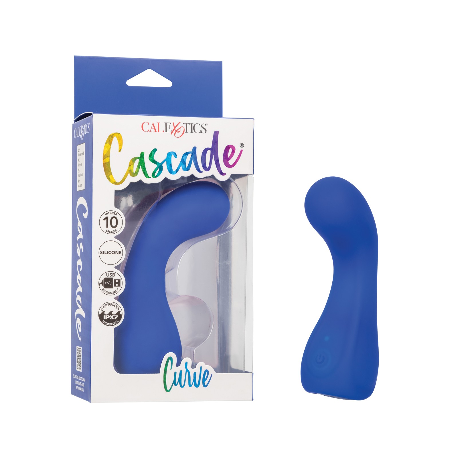 Cascade Curve Stimulator - Blue Sensational Fun Cascade Curve Stimulator - Blue Sensational Fun
