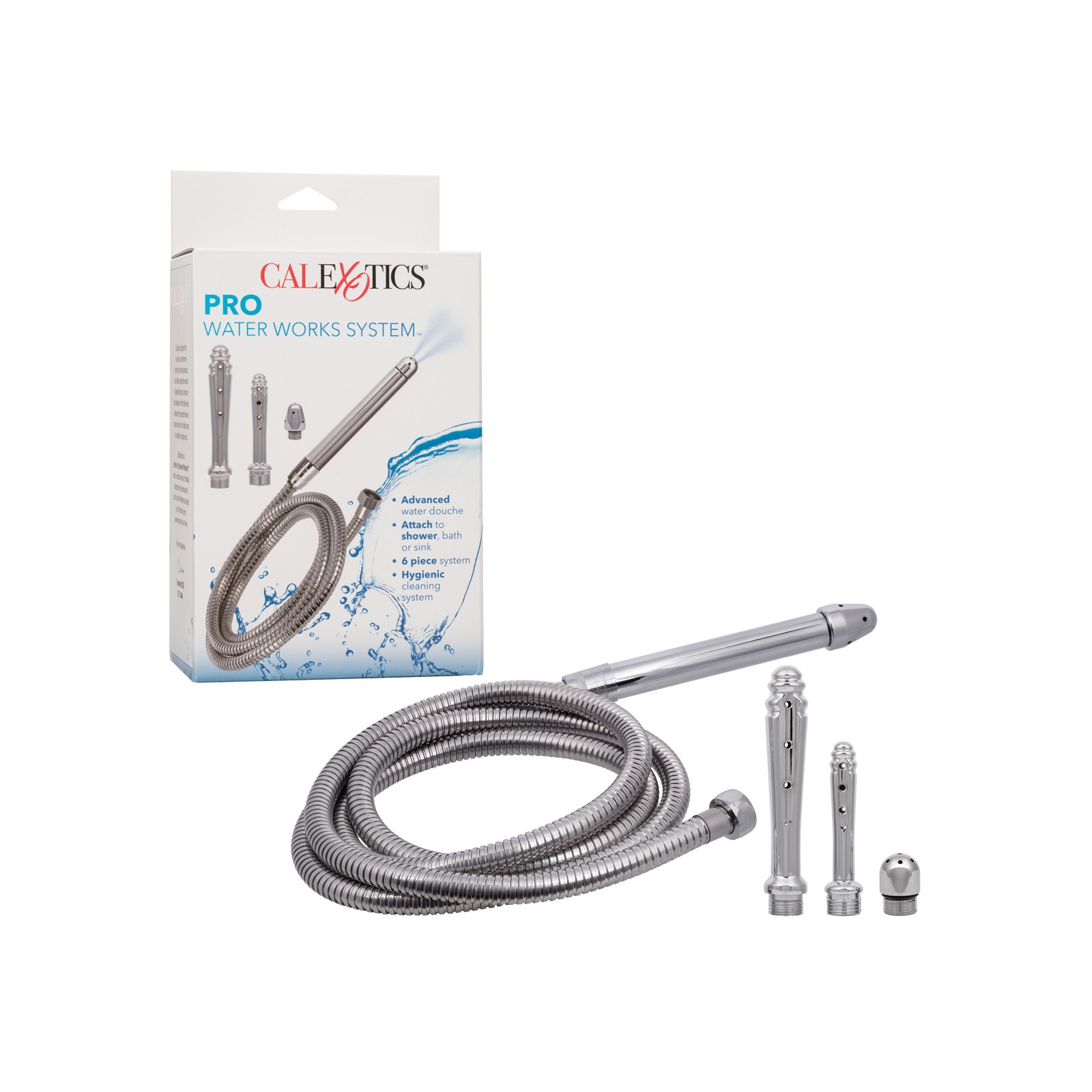 Sistema de Limpieza Higiénico Pro Water Works - Plata Sistema de Limpieza Higiénico Pro Water Works - Plata