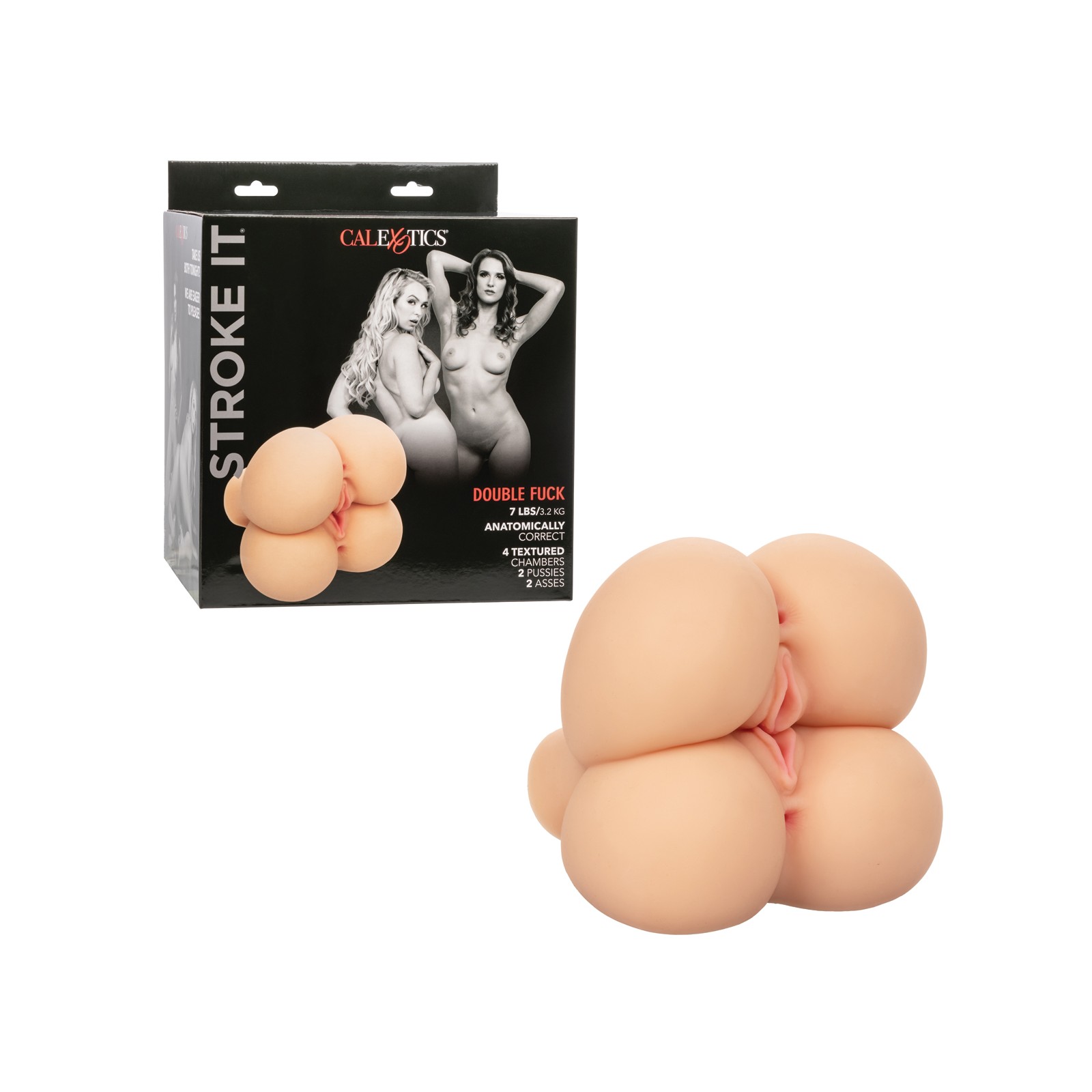 Stroke It Double Stacked Stroker for Intense Pleasure Stroke It Double Stacked Stroker for Intense Pleasure
