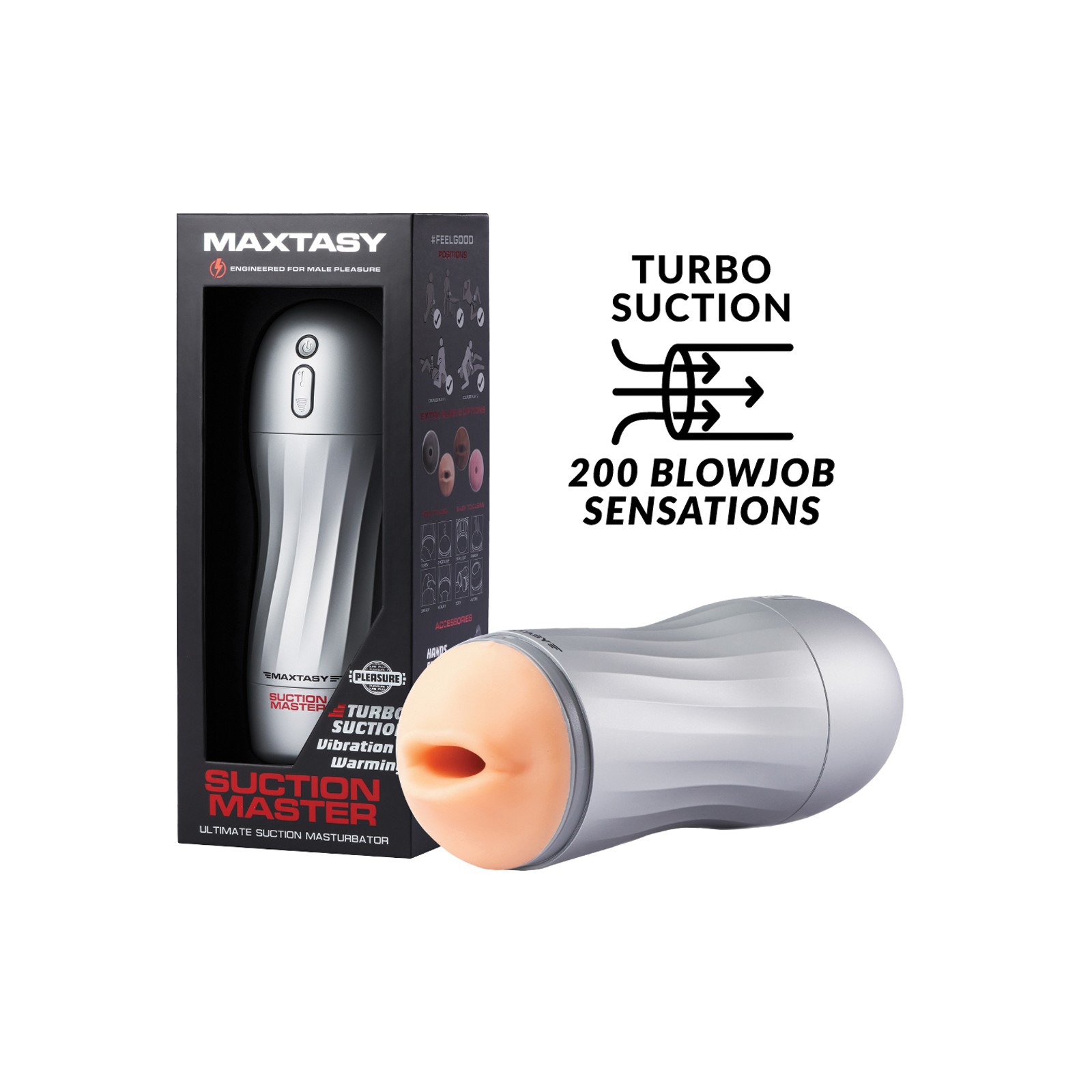 Maxtasy Succionador Realista de Placer Maxtasy Succionador Realista de Placer