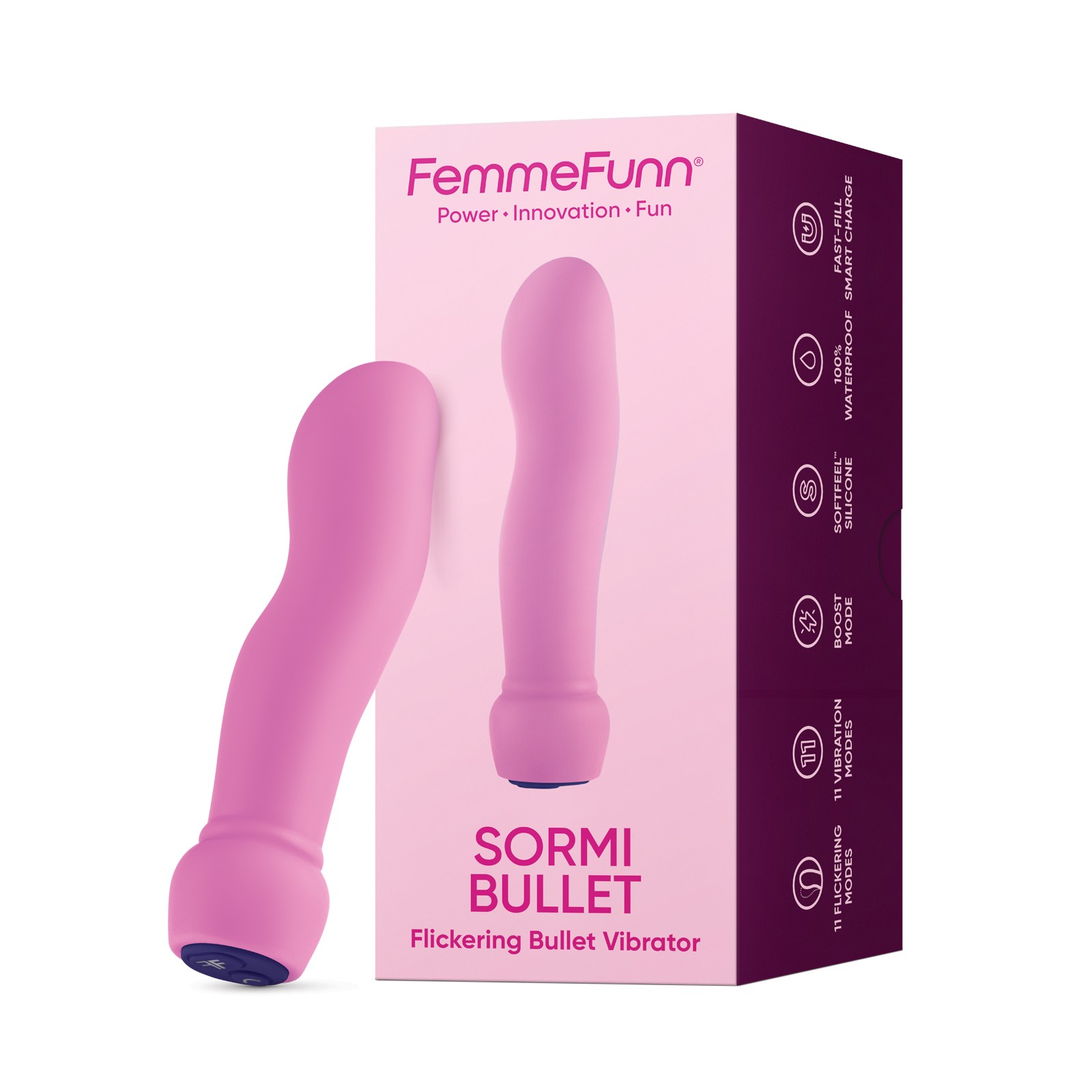 Femme Funn Sormi Fingerlike Bullet - Pink Femme Funn Sormi Fingerlike Bullet - Pink