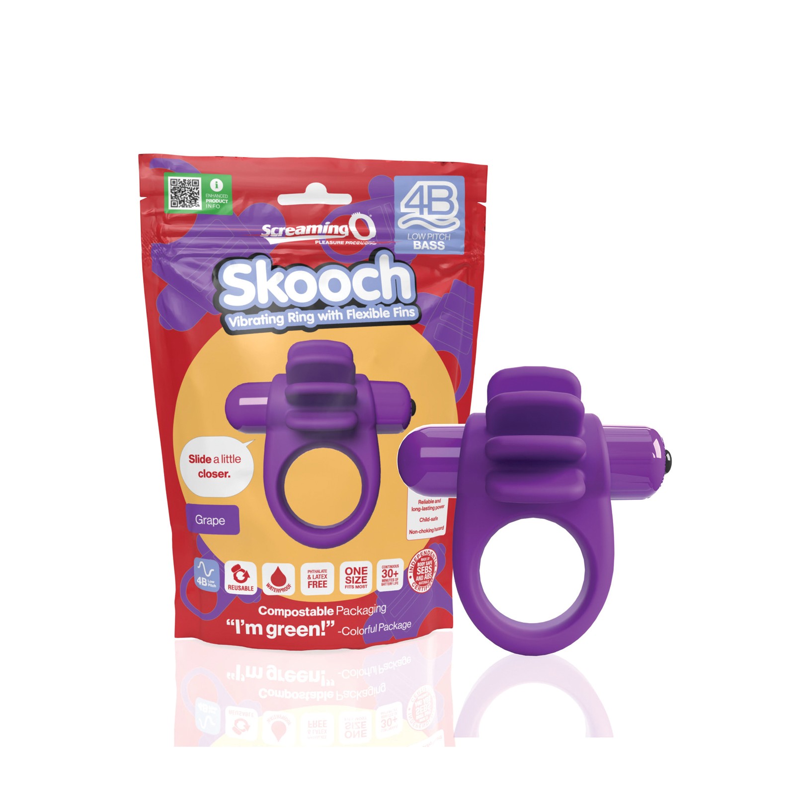 Anillo Vibrante Screaming O 4B Skooch Anillo Vibrante Screaming O 4B Skooch