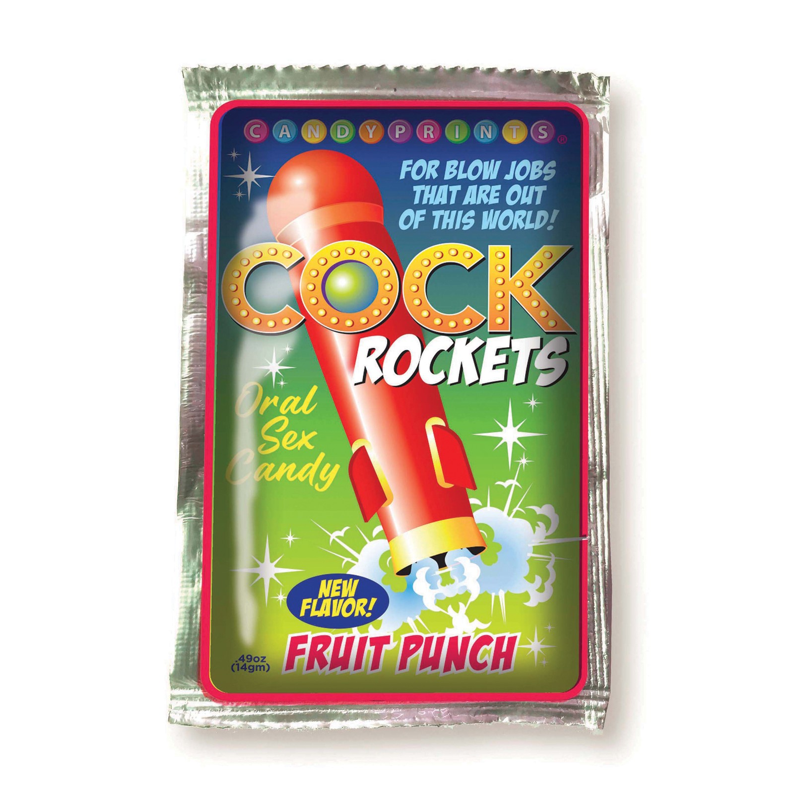 Caramelo Oral Cock Rockets - Fruit Punch Caramelo Oral Cock Rockets - Fruit Punch