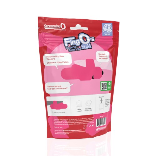 Screaming O 4B FingO Slim - Fresa