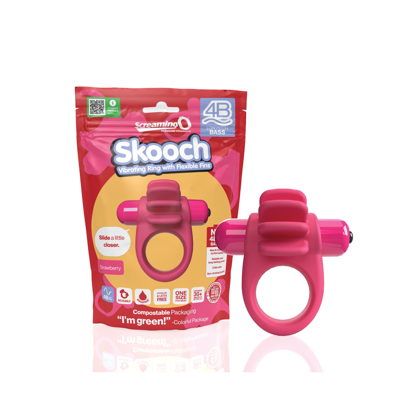 Screaming O 4B Skooch Strawberry Screaming O 4B Skooch Strawberry
