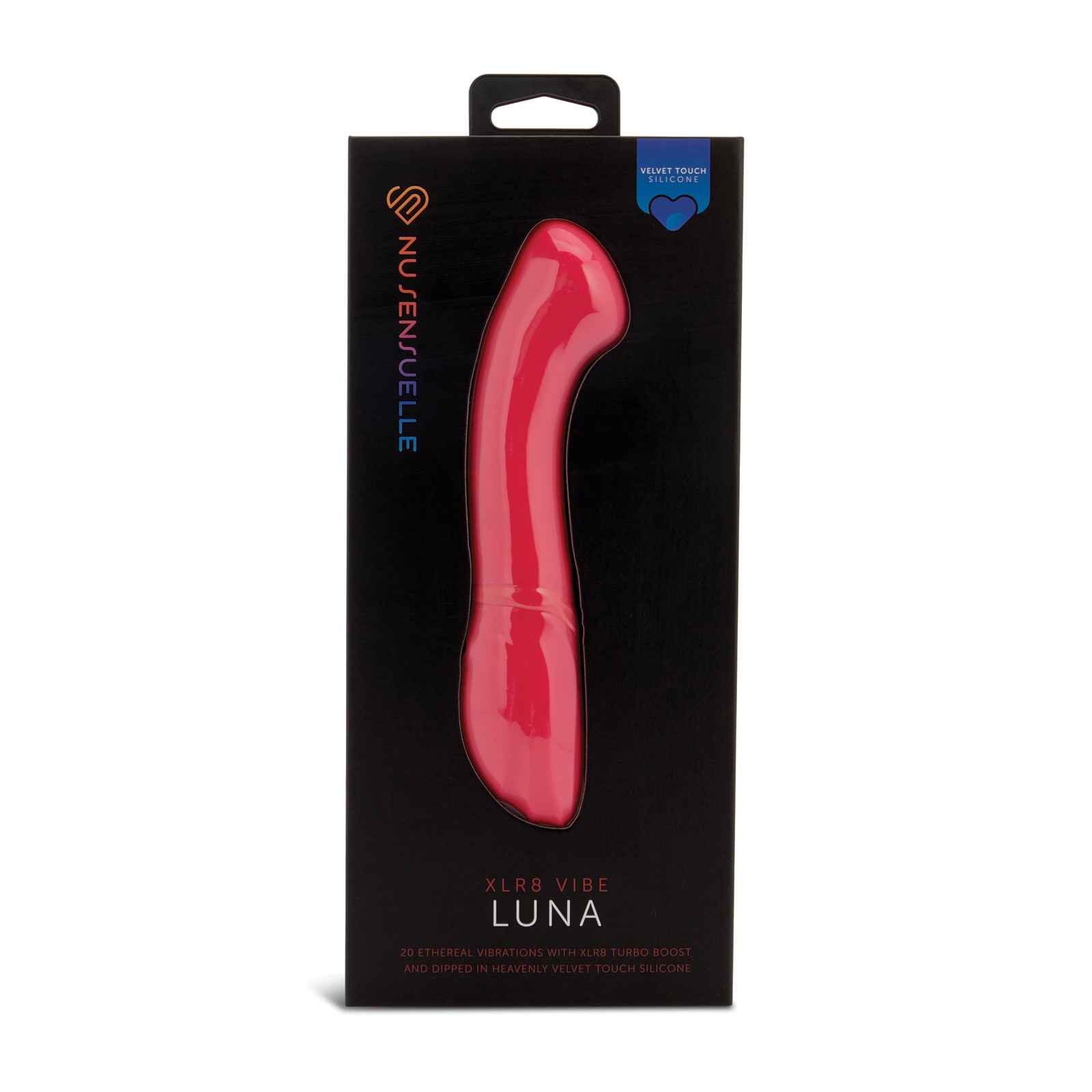 Vibrador de Toque de Terciopelo Nu Sensuelle Luna Rosa Fucsia Vibrador de Toque de Terciopelo Nu Sensuelle Luna Rosa Fucsia