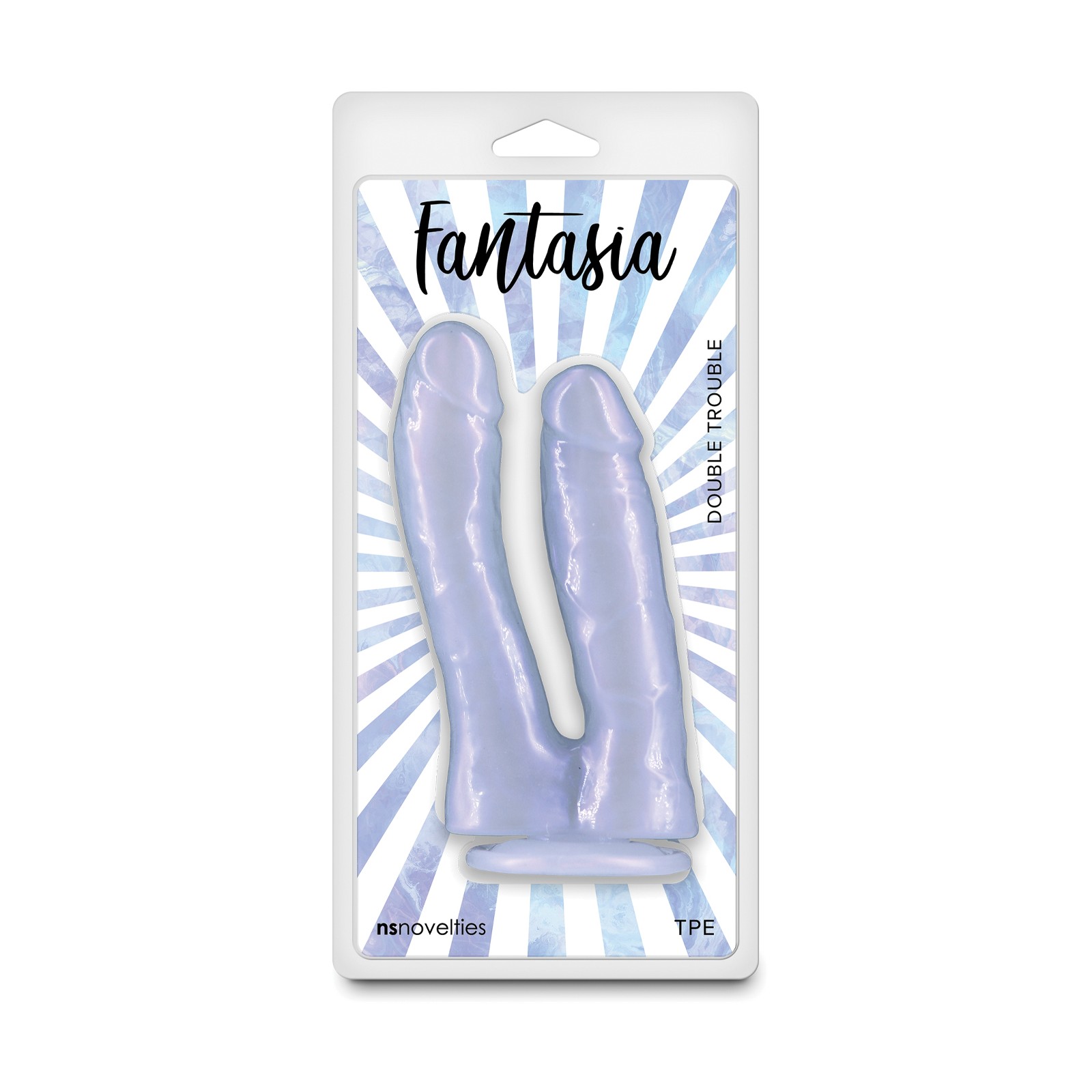 Dildo Doble Fantasia - Azure Dildo Doble Fantasia - Azure
