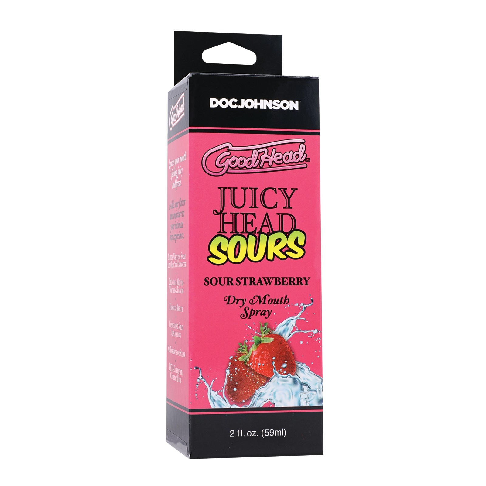 GoodHead Juicy Head Dry Mouth Spray Sour Strawberry GoodHead Juicy Head Dry Mouth Spray Sour Strawberry