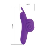 Pretty Love Snail Honey Finger Vibe for Targeted Stimulation