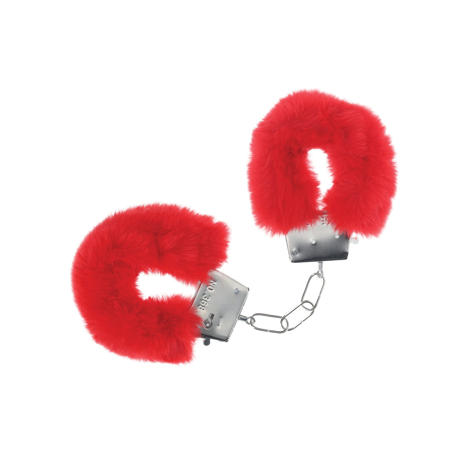 Shots Ouch Fluffy Handcuffs Red for Adults Shots Ouch Fluffy Handcuffs Red for Adults