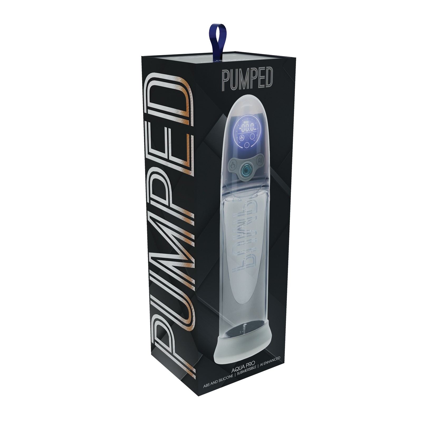 Bomba de Pene Shots Pumped Aqua-Pro - Gris Bomba de Pene Shots Pumped Aqua-Pro - Gris