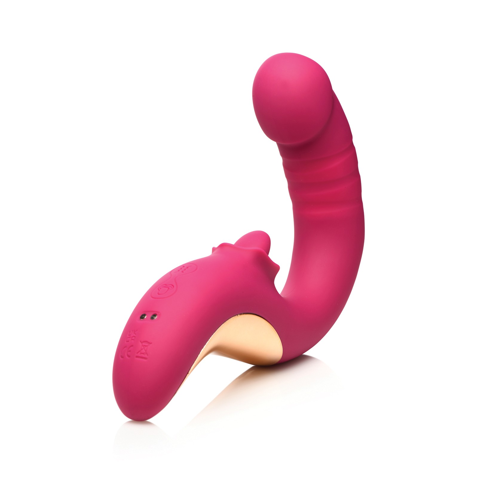 Lickgasm Tease & Please Vibrador con Movimiento - Rosa Lickgasm Tease & Please Vibrador con Movimiento - Rosa