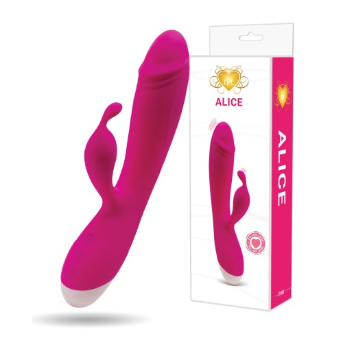Alice Multi-Function Rabbit Vibe in Pink