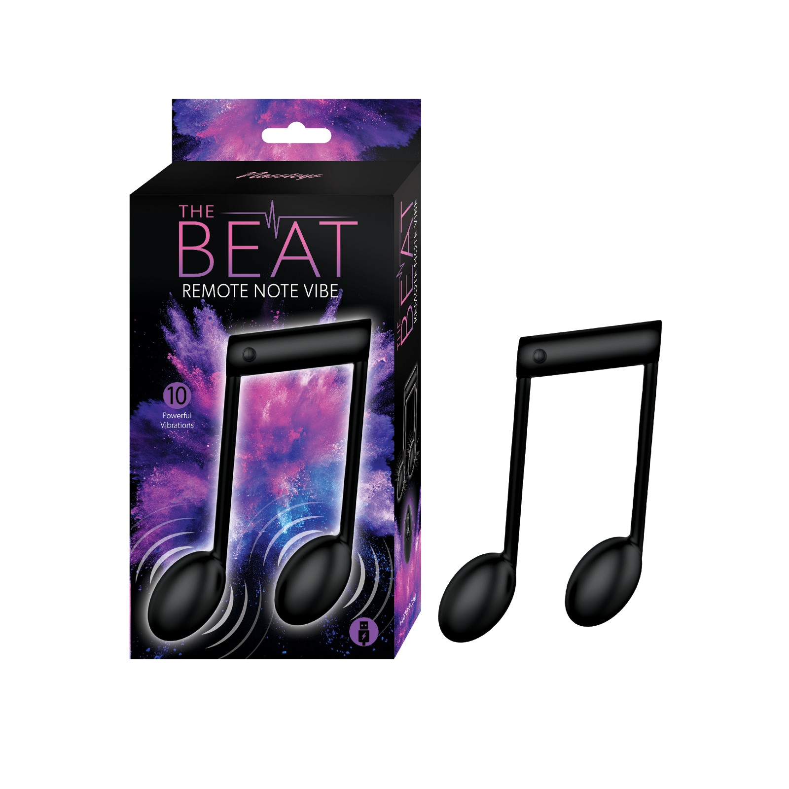 Vibrador Remote Note The Beat Negro Vibrador Remote Note The Beat Negro
