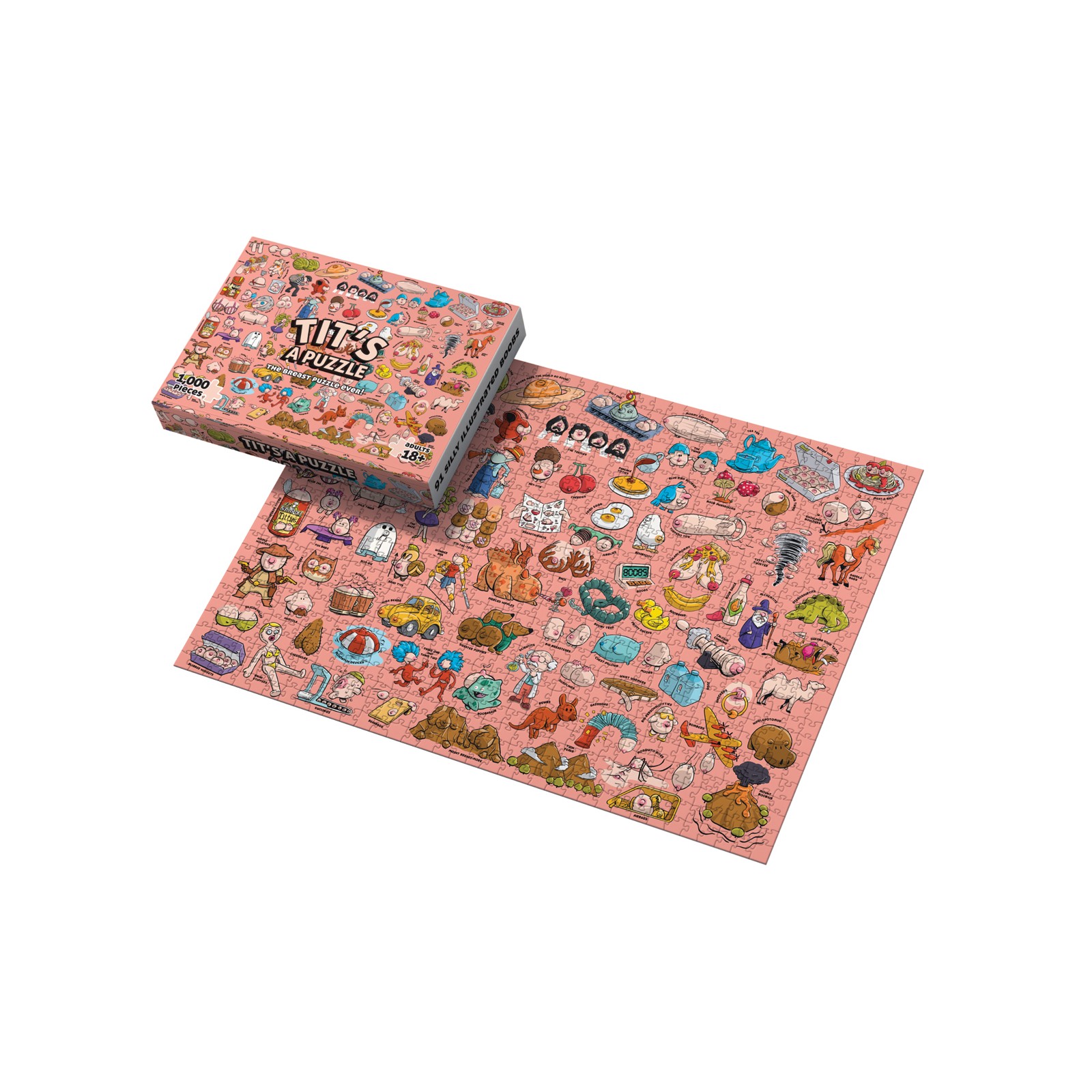 Tit's A Puzzle 1000 Piece Challenge Tit's A Puzzle 1000 Piece Challenge