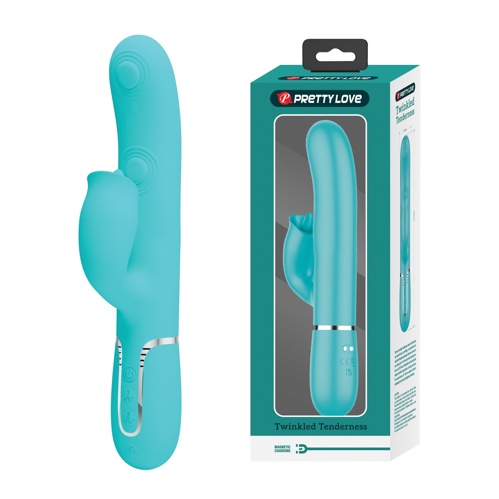 Pretty Love Gigi 3 in 1 Rabbit Vibrator Pretty Love Gigi 3 in 1 Rabbit Vibrator