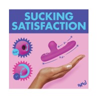 Vibrador Conejito de Succión Mini Bang! - Púrpura