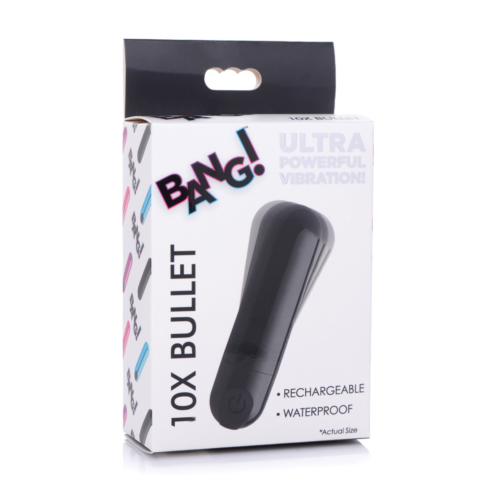 Bala Vibradora Recargable Bang! 10X Negra Bala Vibradora Recargable Bang! 10X Negra