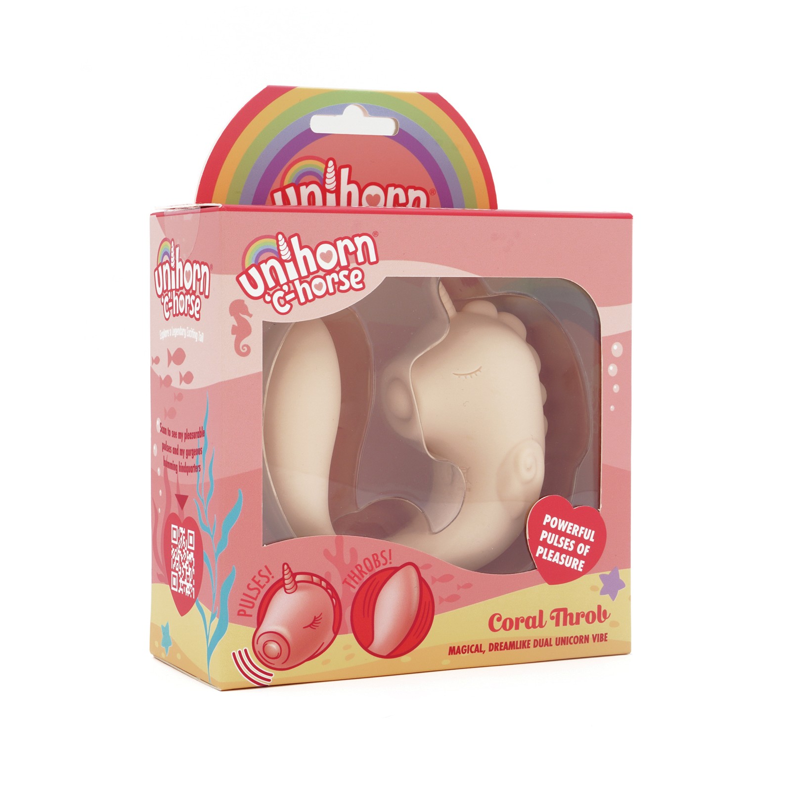 Unihorn C Horse - Coral Throb Unihorn C Horse - Coral Throb