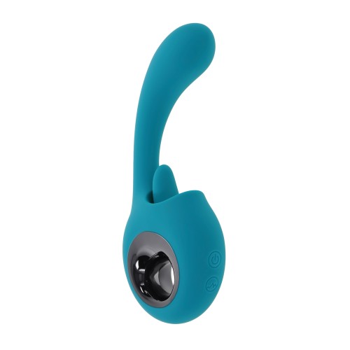 Vibrador Evolved How Many Licks para Punto G Teal