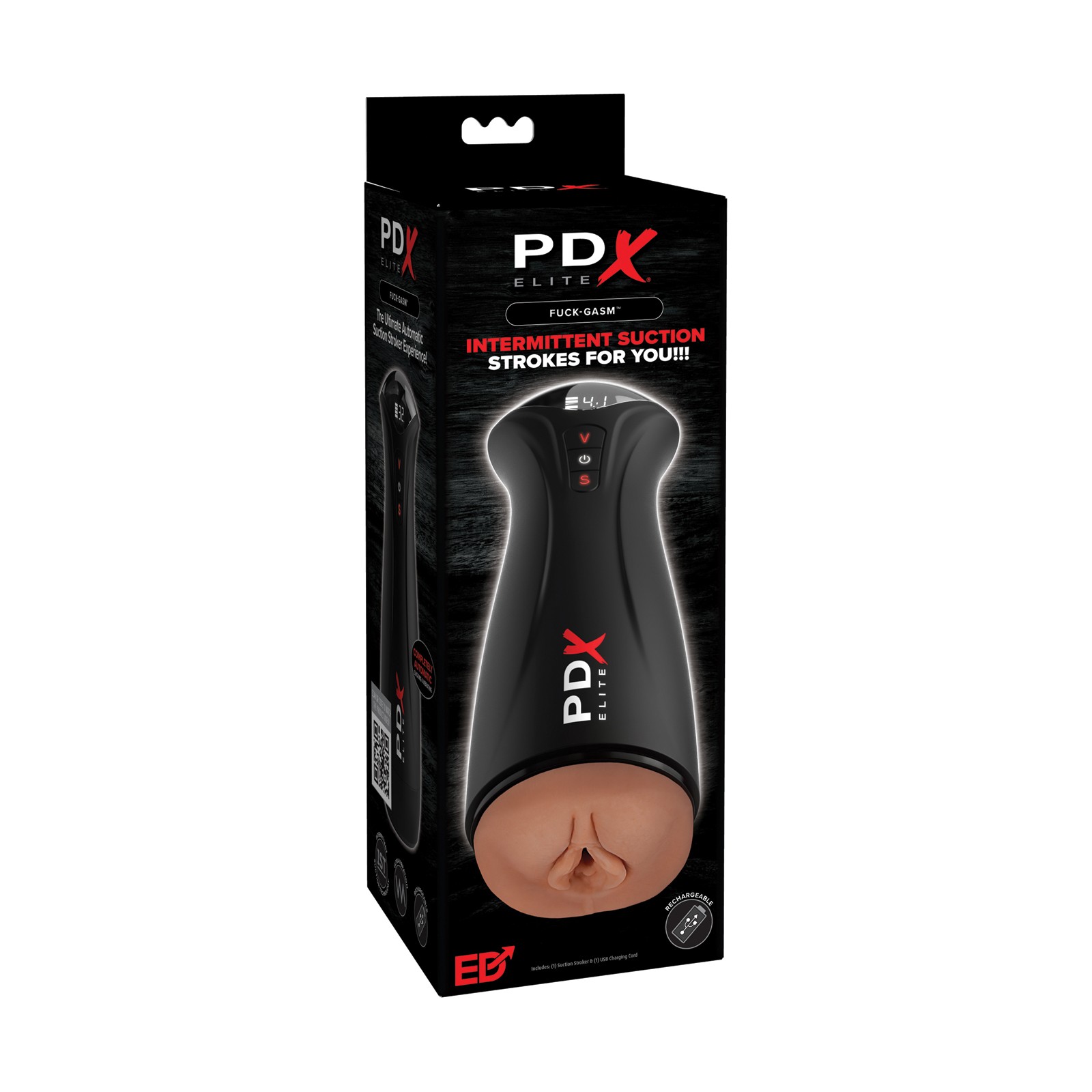 PDX Elite Fuck-Gasm Stroker Brown PDX Elite Fuck-Gasm Stroker Brown
