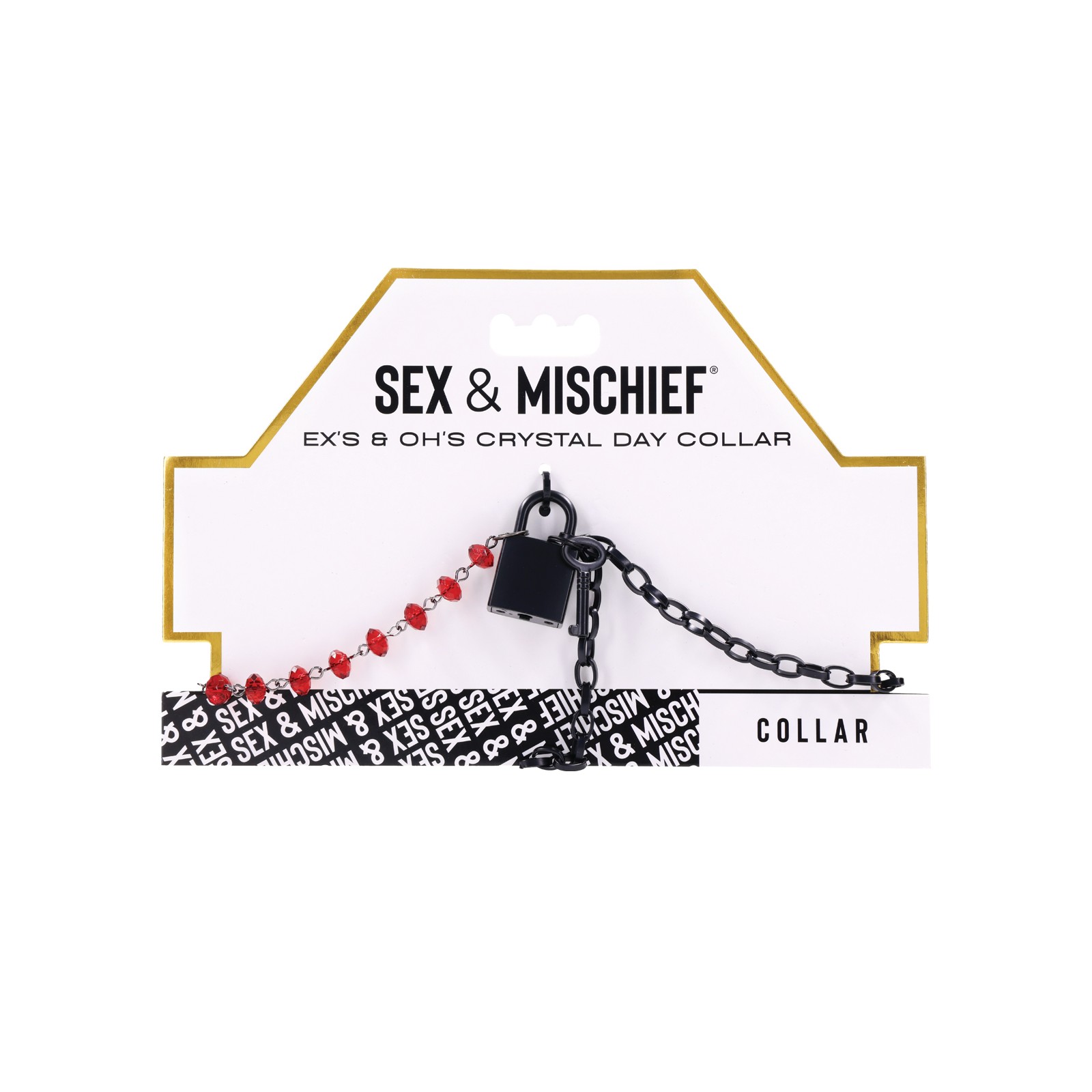 Shop Ex's & Oh's Crystal Day Collar for Stylish Bondage Shop Ex's & Oh's Crystal Day Collar for Stylish Bondage