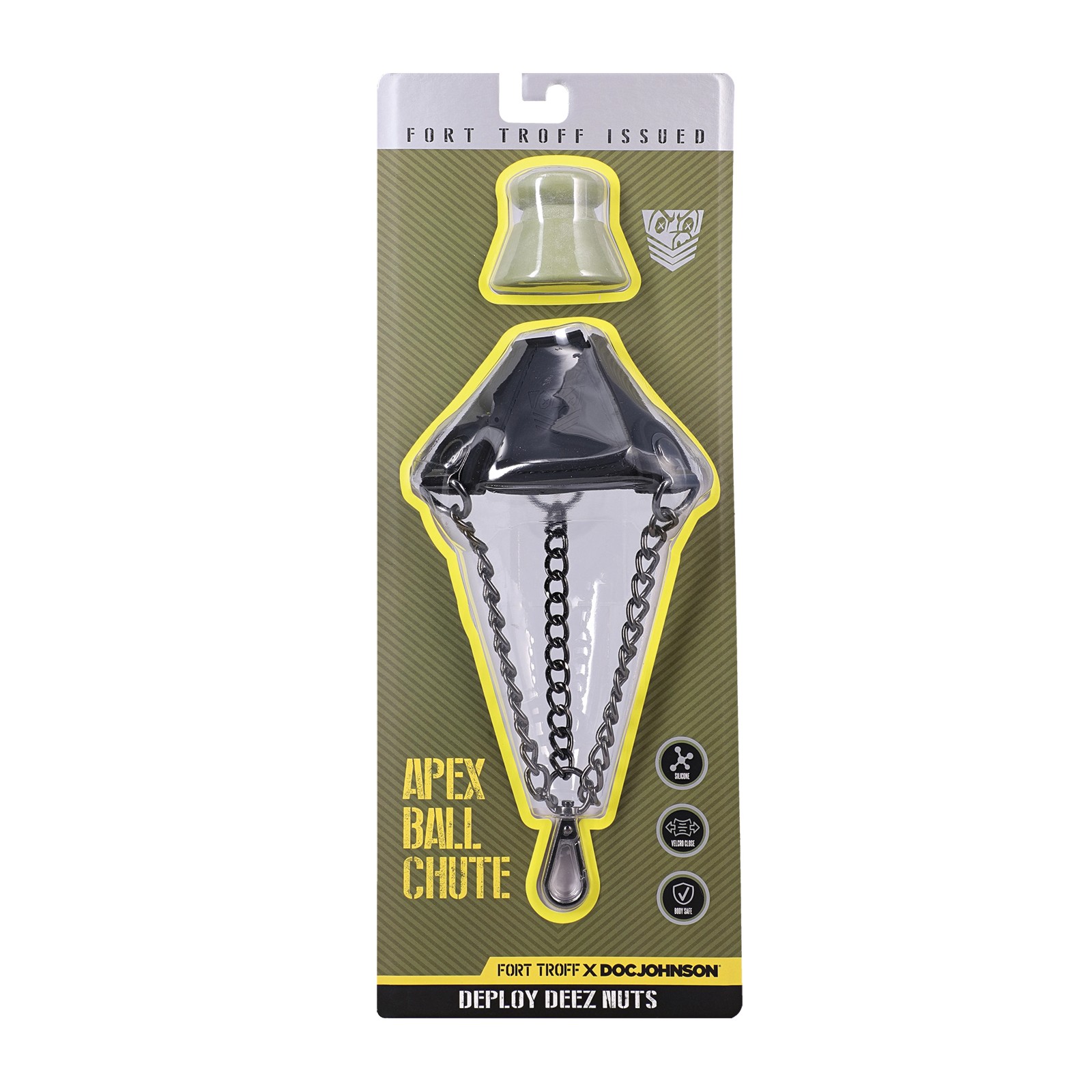 Apex Ball Chute Chained Ball Stretcher Black Apex Ball Chute Chained Ball Stretcher Black