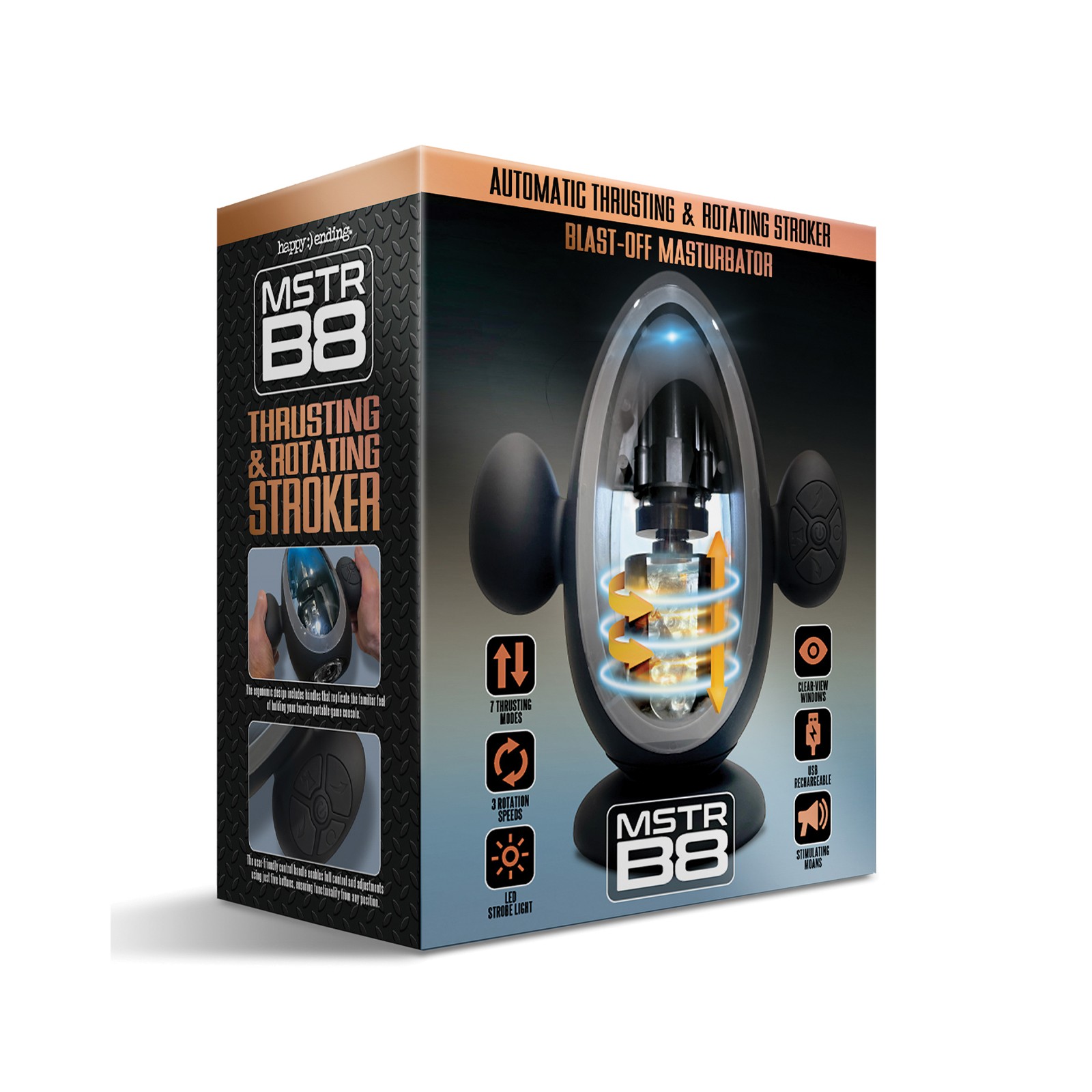 MSTR B8 Automatic Thrusting & Vibrating Stroker MSTR B8 Automatic Thrusting & Vibrating Stroker
