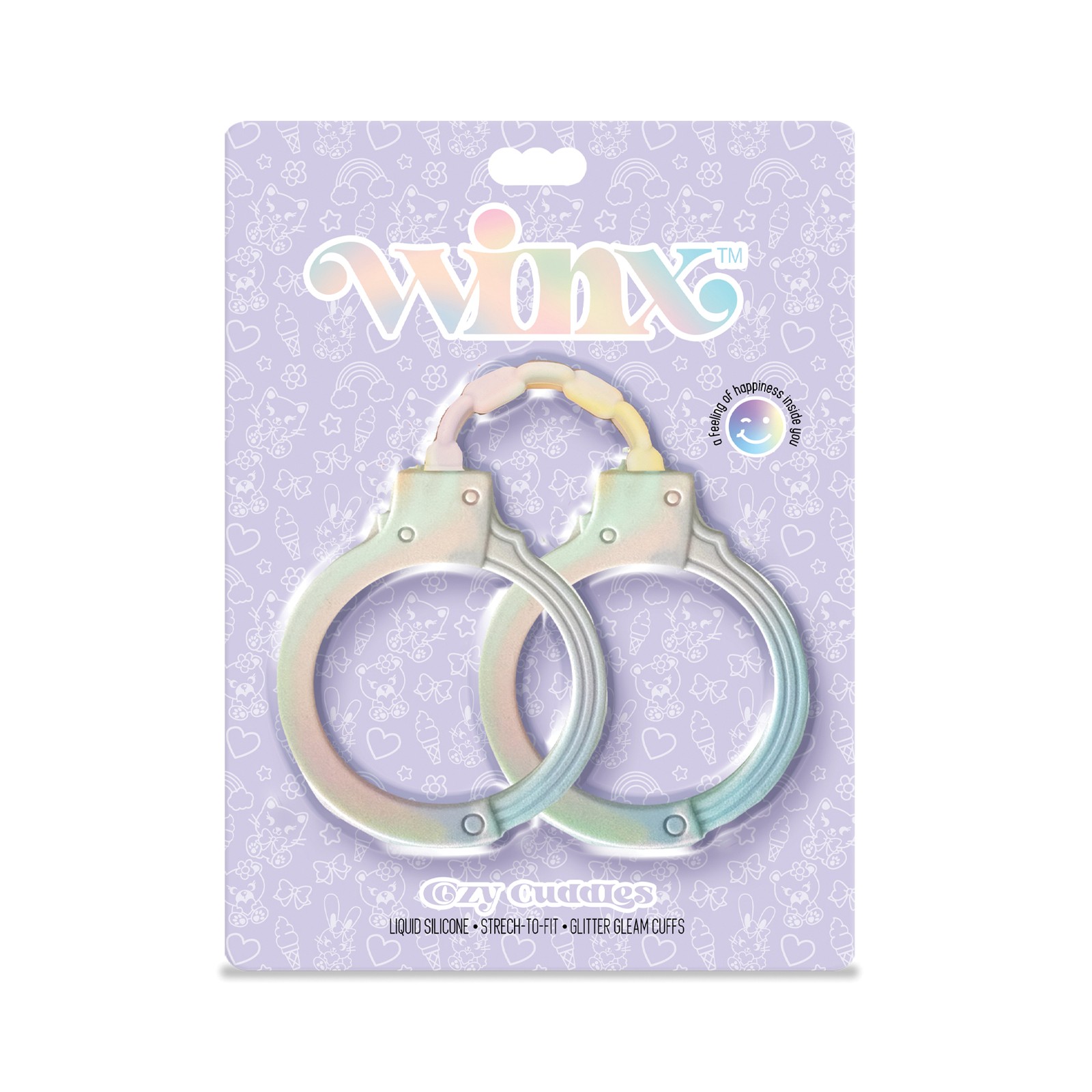 WINX Cozy Cuddles Silicone Handcuffs for Playful Restraint WINX Cozy Cuddles Silicone Handcuffs for Playful Restraint