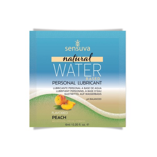 Hidratante Personal a Base de Agua Sensuva - Durazno
