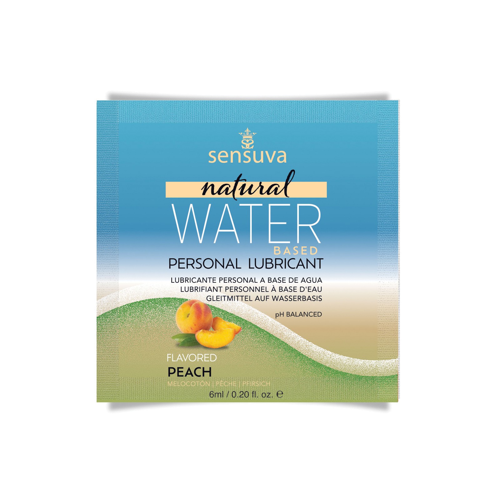 Hidratante Personal a Base de Agua Sensuva - Durazno Hidratante Personal a Base de Agua Sensuva - Durazno