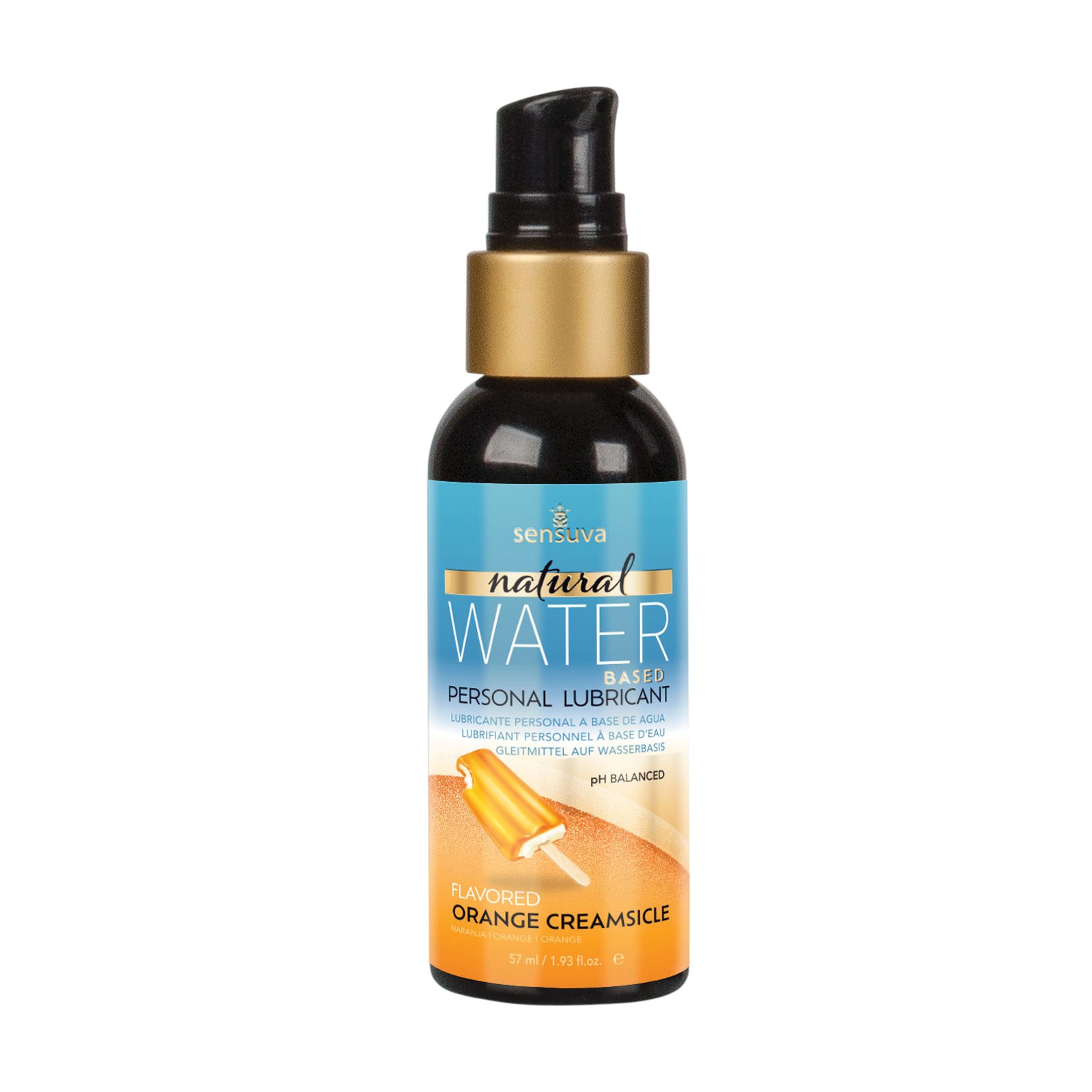 Sensuva Hidratante Natural a Base de Agua 1.93 oz Crema de Naranja Sensuva Hidratante Natural a Base de Agua 1.93 oz Crema de Naranja