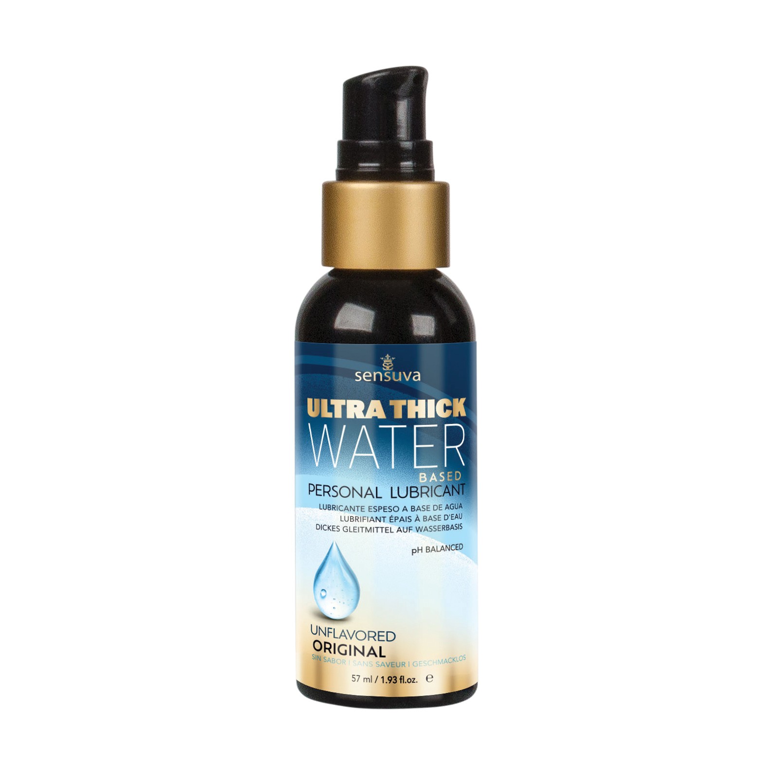 Hidratante Personal a Base de Agua Ultra Espeso Sensuva - Sin Fragancia Hidratante Personal a Base de Agua Ultra Espeso Sensuva - Sin Fragancia