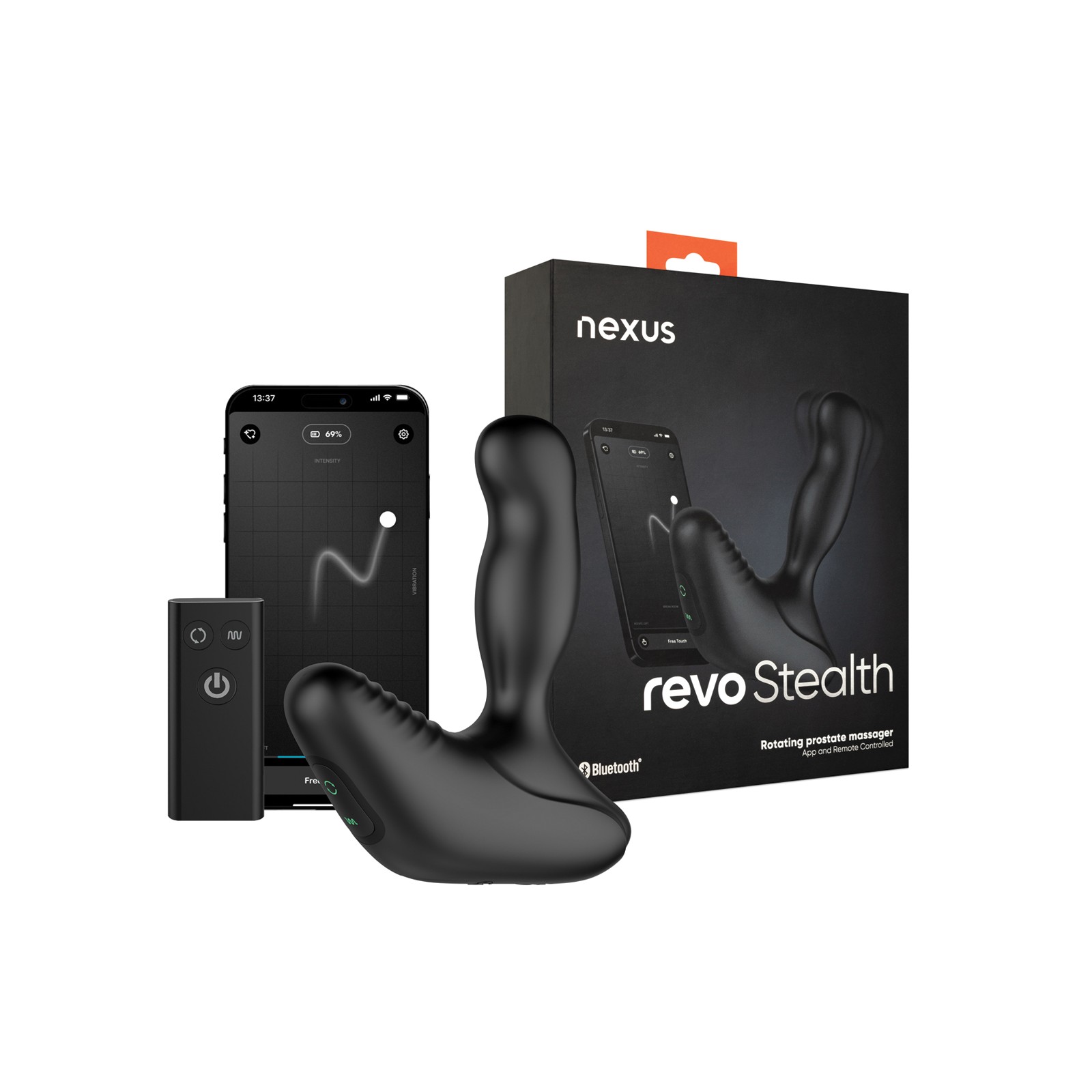 Masajeador Prostático Nexus Revo Stealth - Negro Masajeador Prostático Nexus Revo Stealth - Negro