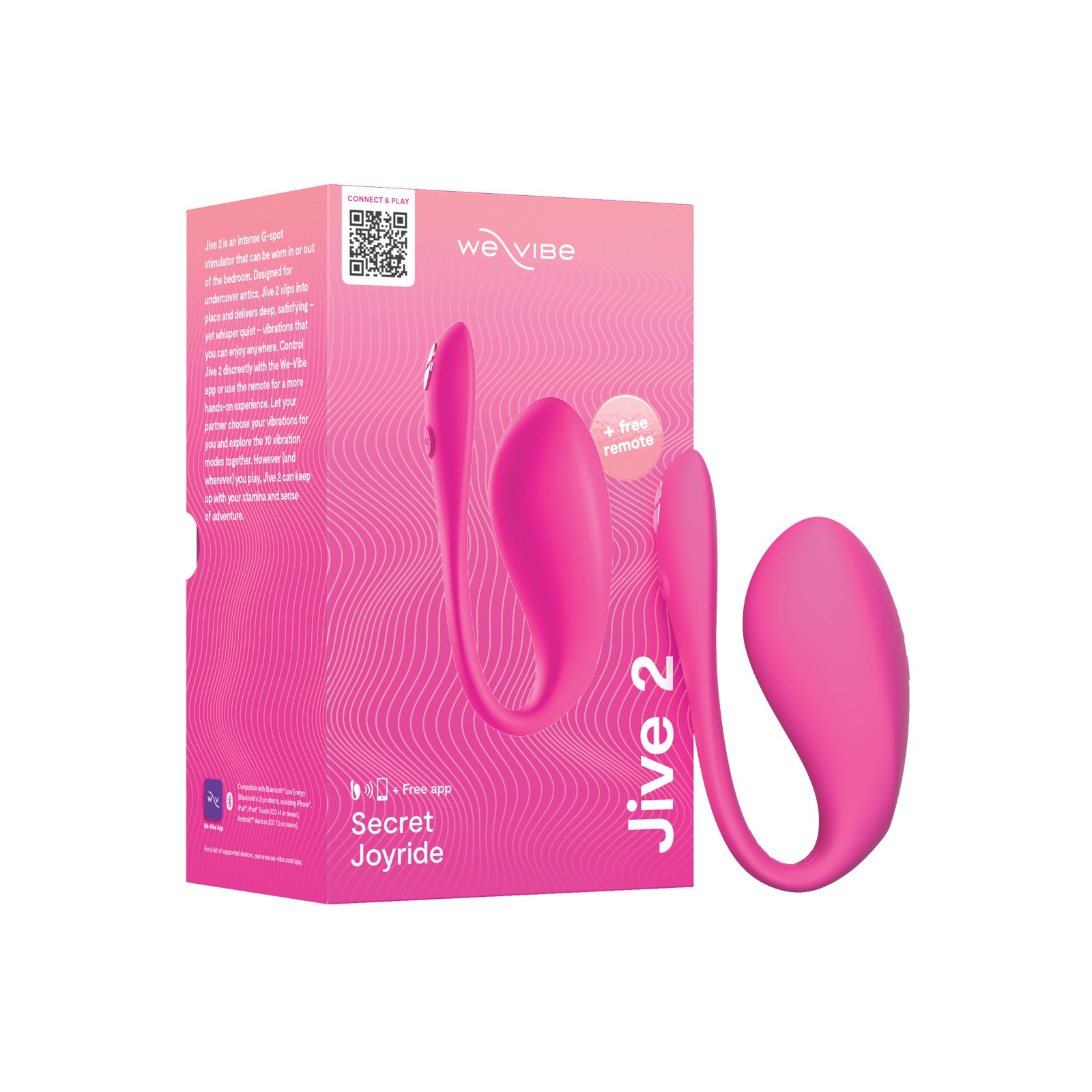 We-Vibe Jive 2 Rosa Eléctrico We-Vibe Jive 2 Rosa Eléctrico