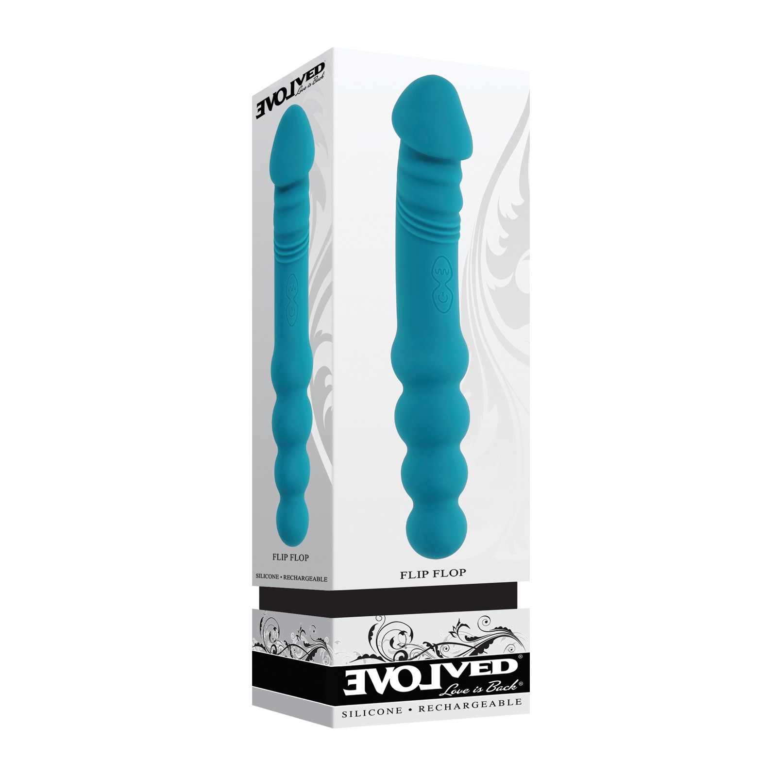 Evolved Vibrador Doble Lado Flip Flop para Placer Definitivo Evolved Vibrador Doble Lado Flip Flop para Placer Definitivo