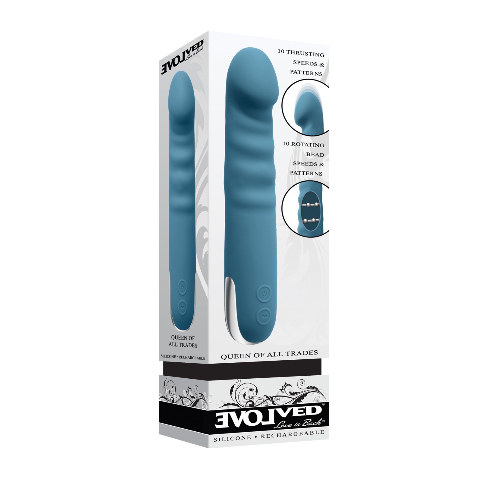 Evolved Vibrador Multifuncional con Movimiento y Rotación para Placer Máximo Evolved Vibrador Multifuncional con Movimiento y Rotación para Placer Máximo