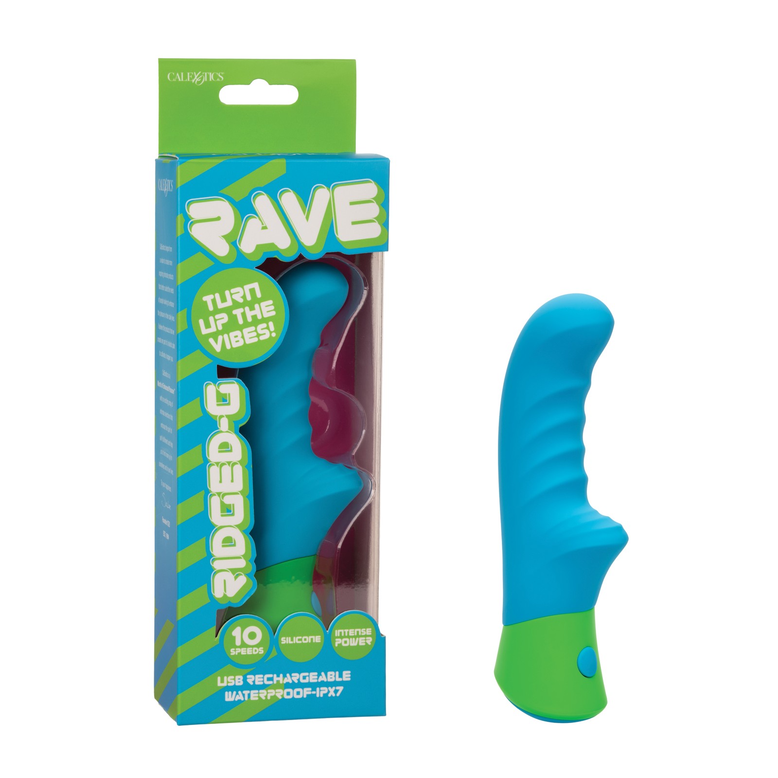 Rave Ridged-G Massager with Rippled Shaft Rave Ridged-G Massager with Rippled Shaft