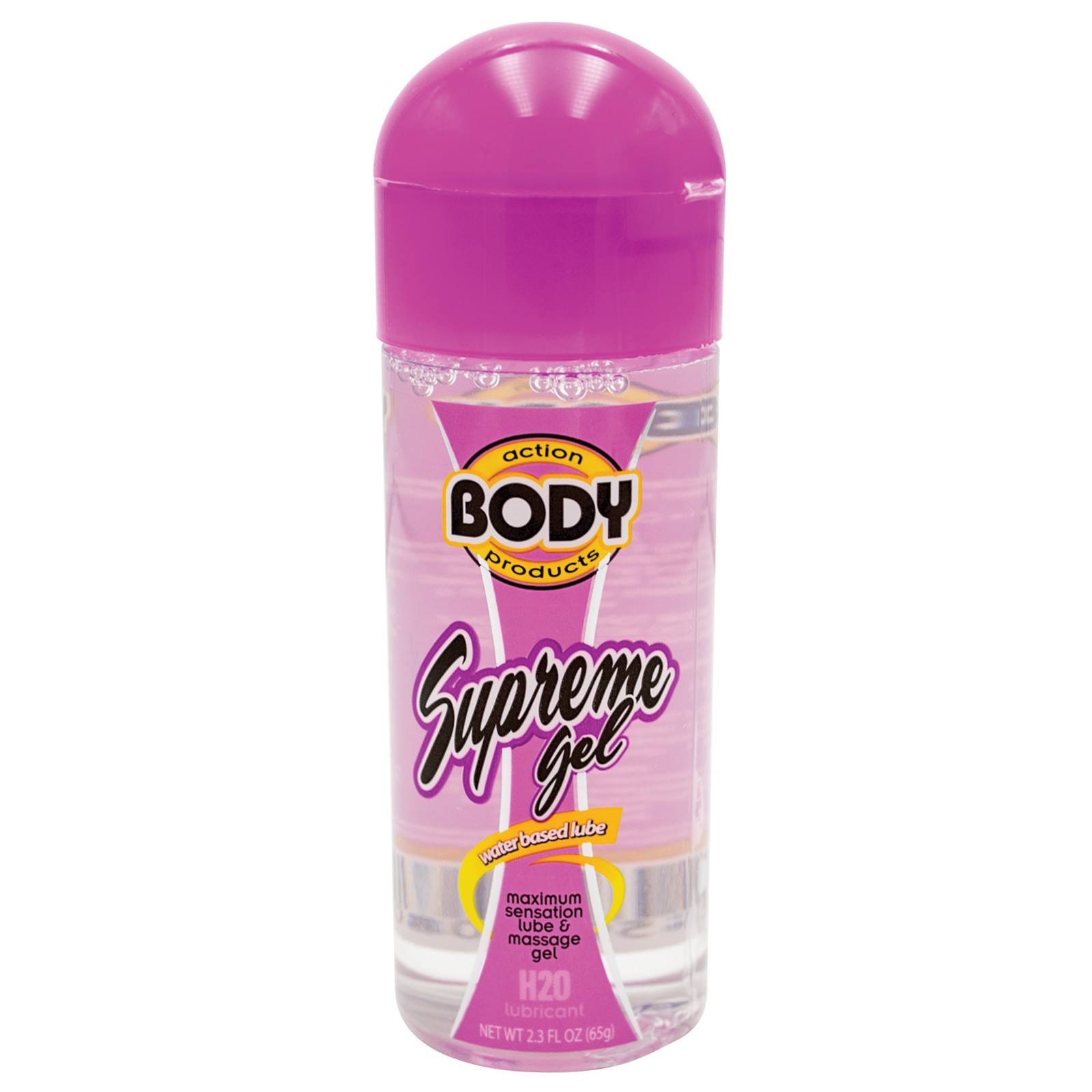 Gel a base de agua Body Action Supreme - 2.3 oz Gel a base de agua Body Action Supreme - 2.3 oz