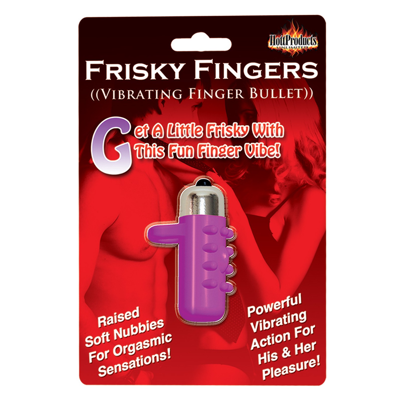 Frisky Fingers Aumentador de Dedos de Silicona Morado Frisky Fingers Aumentador de Dedos de Silicona Morado