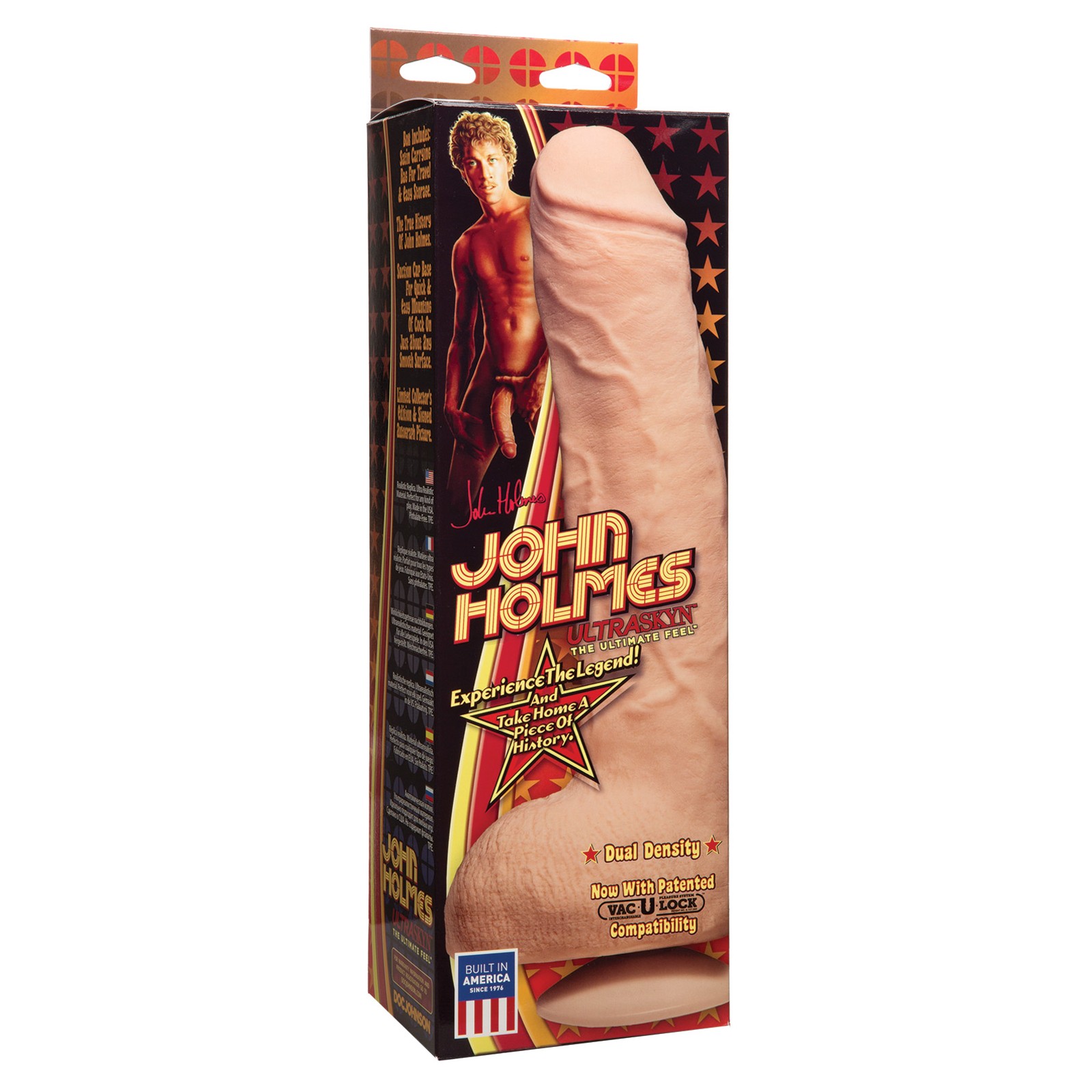 Dildo Realista John Holmes Ultraskyn con Ventosa Removible Dildo Realista John Holmes Ultraskyn con Ventosa Removible