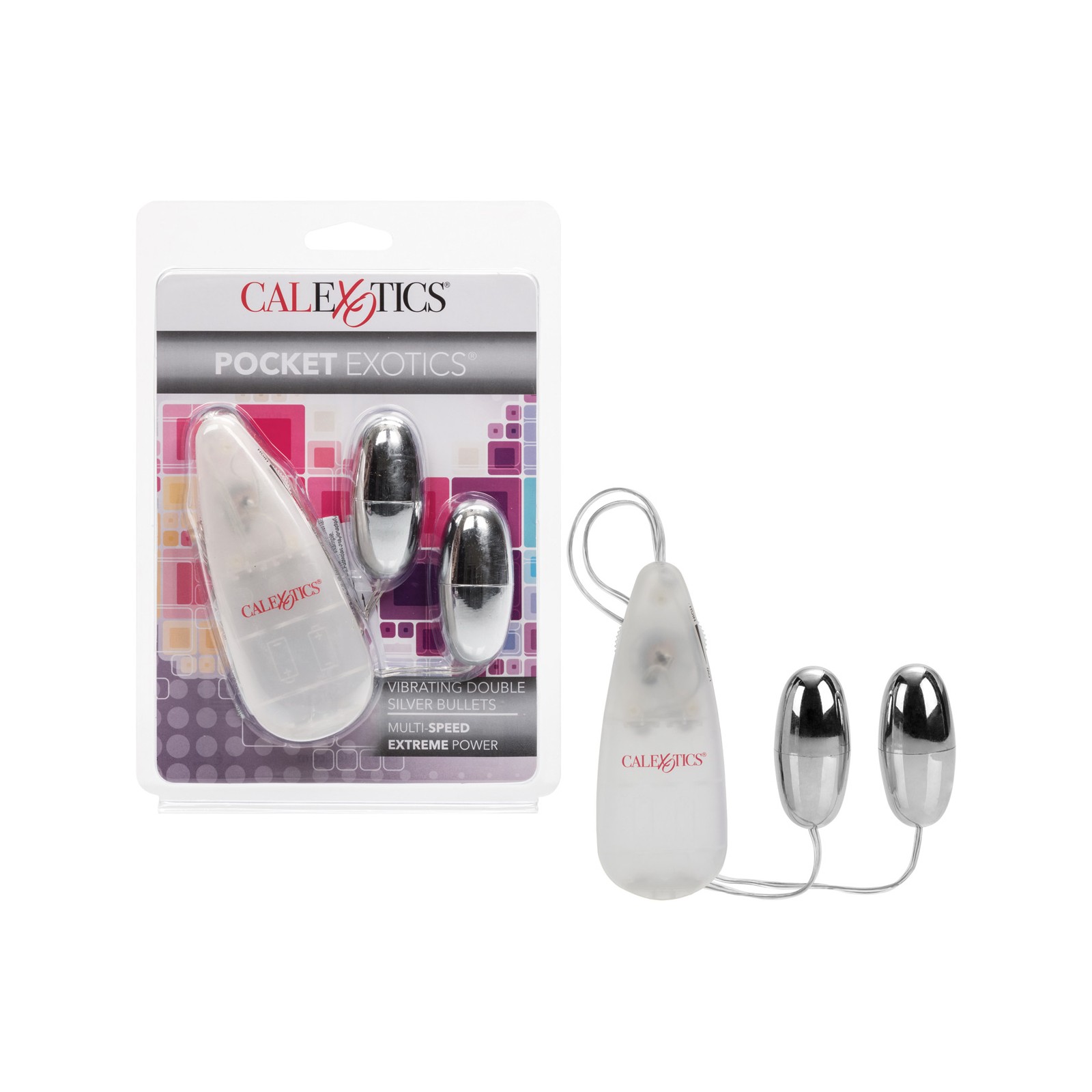 Doble Bala Vibradora Pocket Exotics - Placer Potente Doble Bala Vibradora Pocket Exotics - Placer Potente