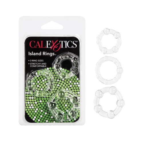Anillos de Silicona Isla para Aumentar Resistencia y Placer